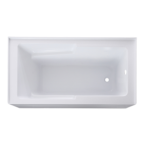 Premium 6030" Fashion Soaking <b>Bathtub</b> Modern Acrylic <b>Alcove</b> Bathroom Shower <b>Bathtub</b> - Product Image 4