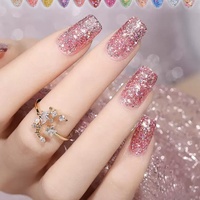 KLANA Flocons de gel UV pour nail art à effet caméléon, végétaliens et non toxiques, écologiques, longue durée, pour usage professionnel en salon