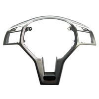 Penutup Trim roda kemudi dalam mobil, untuk Mercedes Benz C E CLA Kelas W204 W212 W117 C172 C218 C63 E63 2012-2014 untuk gaya AMG