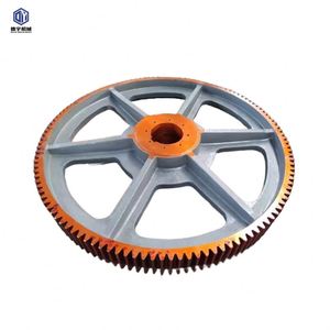 Fabricant de réduction d'excavatrice lourde pignon de coulée rotatif robuste engrenage d'entraînement de taureau grande roue dentée - Product Image 1