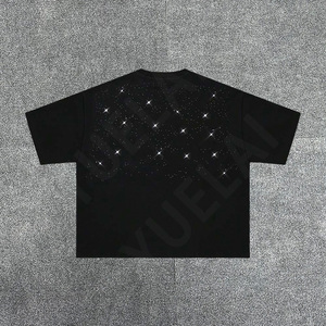 Kleding Fabrikanten <span class=keywords><strong>Custom</strong></span> Heren Hoge Kwaliteit Strass <span class=keywords><strong>T</strong></span>-<span class=keywords><strong>Shirts</strong></span> Sneldrogende Stoffen Casual Street Style Heren <span class=keywords><strong>T</strong></span>-<span class=keywords><strong>Shirts</strong></span> - Product Image 2