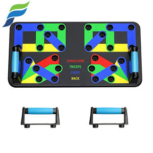 YETFUL Supports de <span class=keywords><strong>dips</strong></span> multifonctionnels portables et pliables pour l'entraînement sportif et le fitness, planche de pompes pour les muscles <span class=keywords><strong>pectoraux</strong></span> - Product Image 1