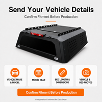 Capot de camping-car en aluminium pour Toyota Tacoma, capot de camionnette, coque de camping-car, ajustement personnalisé