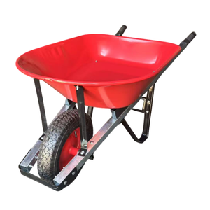 <span class=keywords><strong>Brouette</strong></span> chinoise en acier robuste à plateau, économique, pour le transport de briques et de matériaux de construction et de jardinage - Product Image 2