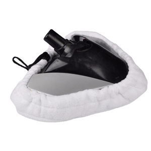 Friend Car Washing Supplies Triangle Steam Mop Cover White 27x21cm Detachable For <b>Floor</b> And Car <b>Cleaning</b> - Product Image 3