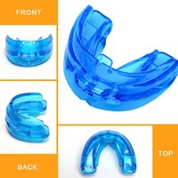 Protège-dents double, protège-dents sportifs pour jeunes, protection des dents supérieures et inférieures, pas de cuisson requise
