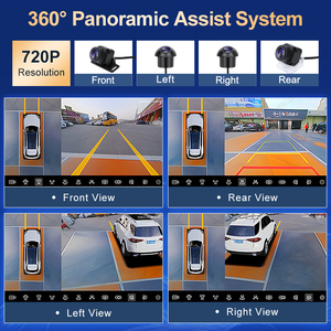 TS18 8CORE 360 ° Lecteur Android universel pour voiture 9'' 10'' 4G WIFI Carplay sans fil Navigation GPS Écran multimédia - Product Image 5