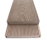 Planches de terrasse en composite bois-plastique (WPC) colorées, anti-UV, pour extérieur, sol stratifié moulé