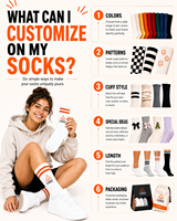 Chaussettes de yoga pour femmes, mi-mollet, tricotées, antidérapantes, pour Pilates, personnalisables, respirantes, avec volants et sangles pour une adhérence au sol