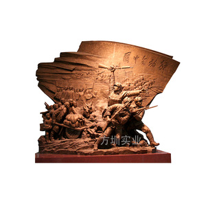 Escultura de Resina del Ejército Rojo, Figura Hecha a Mano para Exteriores, Monumento Personalizado - Product Image 5