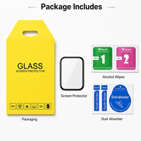 Protection d'écran en verre trempé ultra fin anti-empreintes digitales, anti-huile, anti-éclats pour Xiaomi Watch Mi Band 9 Active