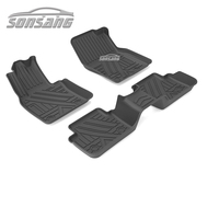 SONSANG CX 30 alfombrillas para coche para todo tipo de clima, accesorios impermeables para coche, juego completo de alfombrillas de TPE para coche para MAZDA 2020, alfombrillas para alfombra