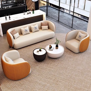 <b>Hotel</b> <b>Sofa</b> Nordic Style Fabric Metal Frame Durable Lounge Furniture for <b>Hotel</b> Lobby Reception Area - Product Image 2