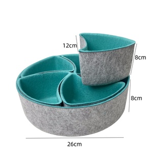 लिविंग रूम ऑफिस या डेस्कटॉप में उपयोग के लिए उपयुक्त छह टुकड़ों के भंडारण बॉक्स सेट को पेंसिल स्टोरेज बॉक्स के साथ जोड़ा जा सकता है - Product Image 6