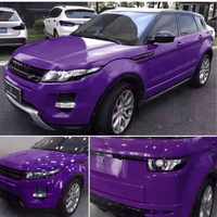 Vinilo Autoadhesivo PVC Negro Brillante 3D 4D 5D 6D ARTISAN para Coche, Rollo Completo para Envolver el Vehículo