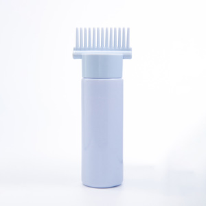 Hair Dye Brush Bottle With Teeth Graduated Massage <b>Shampoo</b> Bottle For Hair Coloring Conditioning All Hair Types Unisex - Product Image 5