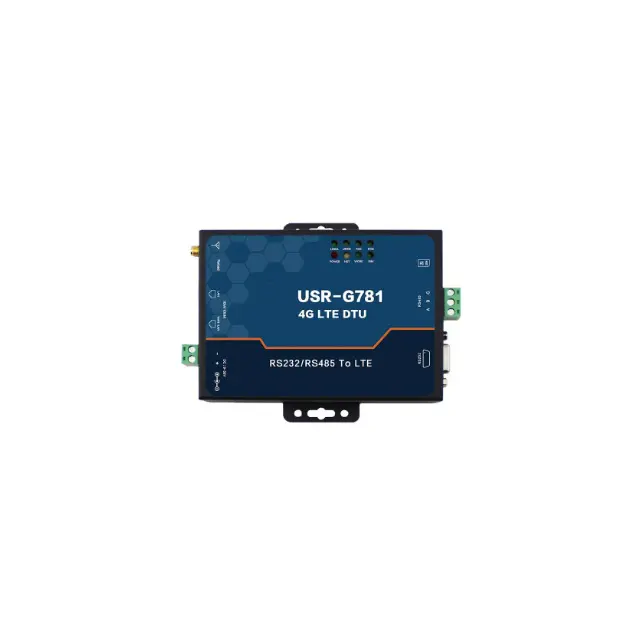 Industriële 4G Lte Modem Seriële Poort Rs232 Rs485 Naar Ethernet Server Converter Iot Apparaat USR-G781-AU