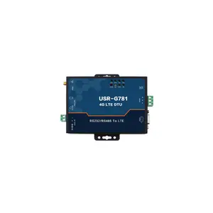 Industrial 4G LTE Modem Serial Port RS232 RS485 To Ethernet Server Converter IOT Device USR-G781-AU