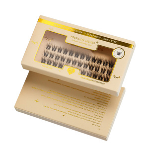 Kit di Extension Ciglia Finte a Ciuffi Segmentati 20mm Marrone Scuro con Fascia Sottile, Kit Fai-da-Te per Ciglia Individuali <span class=keywords><strong>Pre</strong></span>-Tagliate - Product Image 5