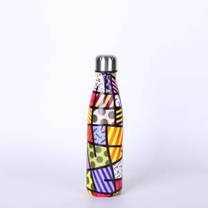 Stainless Steel <b>Water</b> <b>Bottle</b> <b>For</b> <b>Kids</b> School 12 Oz Double Wall Insulated Cola <b>Bottle</b> - Product Image 5
