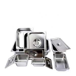 Bandeja Gastronorm para Buffet con Tapa Perforada, Equipo de <span class=keywords><strong>Gastronomía</strong></span>, Contenedor Gastronómico de Acero Inoxidable - Product Image 6