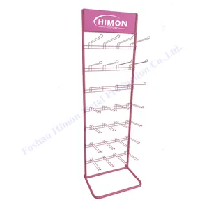 Grocery Store Shop Metal Wire Display Rack Hook Hanging For Package Nuts And Candy Stand Display
