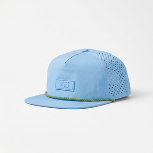 Gorra A3 Snapback Teal de 6 Paneles, Malla Ajustable, Unisex, Casual, Transpirable, para Primavera/Verano - Product Image 5