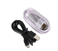 Kabel Pengisian Cepat USB Kabel Data Mikro untuk iPhone 1M 2M Kabel Data USB Hitam Putih untuk Android