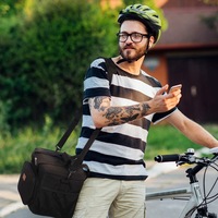 Sac isotherme personnalisé en tissu Oxford avec feuille d'aluminium épaissie pour le transport de vin, de repas et de boissons
