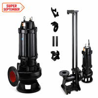 Pompe submersible pour eaux usées, étanche, avec entrée de câble étanche IP68, pour l'industrie minière, personnalisable