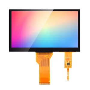 7 inch 800*480 400 int 50 pin RGB interface capacitive touch screen cover 12 O'clock tft lcd module display panel Touch Screen