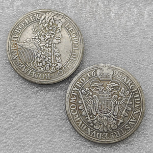 Monedas conmemorativas de estilo antiguo del taler austriaco de 1695, 1693, 1696, 1698, regalos, decoración del hogar - Product Image 2