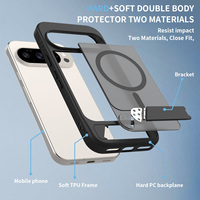 Coque de téléphone magnétique antichoc pour Google Pixel 9 10 Pro coque de téléphone portable rigide 9 10 couverture Feng Shang sensation de peau 45 ° étui plus dur