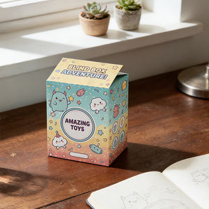 New Design Custom toy Candle Cosmetic Mystery box Surprise Packaging Card Paper <b>Boxes</b> - Product Image 5