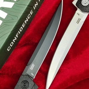 มีด战术 CRK-7097 ปรับแต่งได้ คุณภาพสูง ผลิตจากเหล็กกล้าไร้สนิม พร้อมปลอกมีดอุตสาหกรรม คาร์บอนไฟเบอร์ DIY OEM - Product Image 3