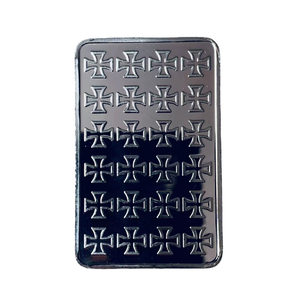Venta caliente 1 onza alemán plateado moneda estampado cuadrado plata estatua recuerdo colección Metal artesanía - Product Image 2