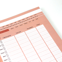 Impression Personnalisée Reliure Double Spirale Couverture Rigide Luxe Agendas Mensuels Hebdomadaires Quotidens, Planificateurs Budgétaires et Carnets de Notes Journaux