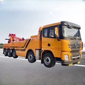 Équipement personnalisé de camion de remorquage de dépanneuse de <span class=keywords><strong>35</strong></span> tonnes avec deux treuils de 20 tonnes et grue de levage à 3 étages pour les ventes - Product Image 3