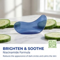 Patchs Hydrogel Contour des Yeux Hydratants et Anti-Poches à la Caféine et à l'Acide Hyaluronique Marque Blanche OEM ODM