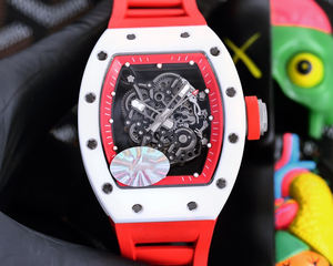 Reloj Mecánico Automático de Lujo de Alta Calidad, Resistente a Impactos, con Cristal de Zafiro y Cerámica, Correa de Goma, Resistencia al Agua 3BAR - Product Image 1