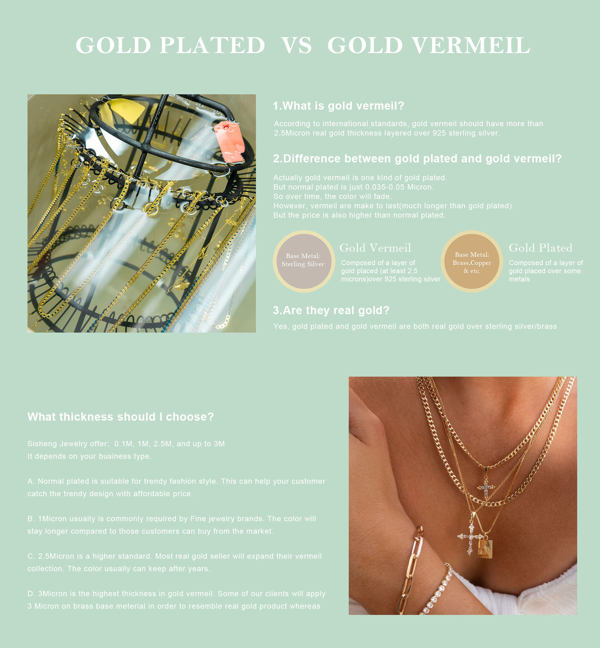 Sterling Silver Plated How To Care For Gold Filled Jewelry Vermeil