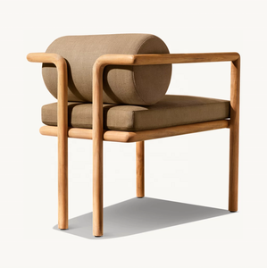 Sassanid Outdoor Artesanía excepcional Patio Muebles de jardín Hotel de lujo Muebles de exterior <span class=keywords><strong>Palma</strong></span> Juego de comedor de teca maciza - Product Image 6