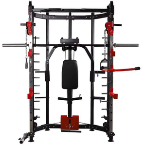 El producto más vendido, equipo de gimnasio de Venta caliente, entrenamiento de fuerza comercial, máquina Smith multifunción, estante de alimentación 3D - Product Image 1