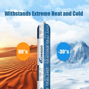 Muestra Gratuita de Sellador de Silicona Neutro Resistente a la Intemperie para Muros Cortina, Módulo 25HM, Adhesivo de Excelente Adherencia para Ventanas y Puertas, OEM - Product Image 4