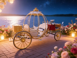 Carruaje Vintage Tirado por Caballos para Bodas Románticas, Sesiones <span class=keywords><strong>de</strong></span> Fotos y Eventos Especiales en Recorridos Turísticos <span class=keywords><strong>de</strong></span> Ciudades Pequeñas - Product Image 2