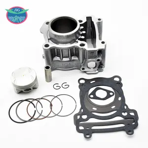 XM125 Motorcycle Cylinder Piston Gasket Top End Rebuild Kit For Yamaha XMAX125 Bore 52mm 125CC 5D700
