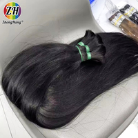 Venta al por mayor de fábrica: Paquetes de cabello virgen a granel para trenzar, cabello humano a granel sin trama, cabello humano a granel de onda profunda para trenzar.