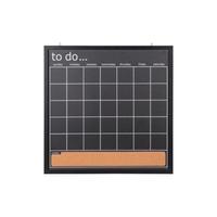 Tableau blanc intelligent magnétique en verre pour marqueurs, petit tableau blanc effaçable à sec, calendrier et tableau en liège