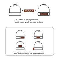 Topi rajutan beanie vintage bermotif karakter/huruf, custom digital printing grosir untuk wanita, hangat untuk musim gugur dan dingin, cocok untuk aktivitas luar ruangan