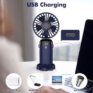 พัดลมมือถือ USB รุ่นใหม่ ปี 2026 พัดลมพกพาขนาดเล็กแบบพับได้ ทำจากพลาสติก ใช้ไฟฟ้า เหมาะสำหรับสำนักงาน นักเรียน รถยนต์ และใช้งานกลางแจ้ง เป็นของขวัญที่สมบูรณ์แบบ - Product Image 2